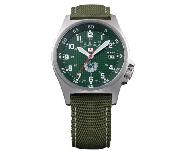 Kentex自衛隊腕時計：陸上自衛隊スタンダードモデル S455M-01 正規品 陸自 JGSDF 日本製ミリタリー時計 JSDF ケンテックス