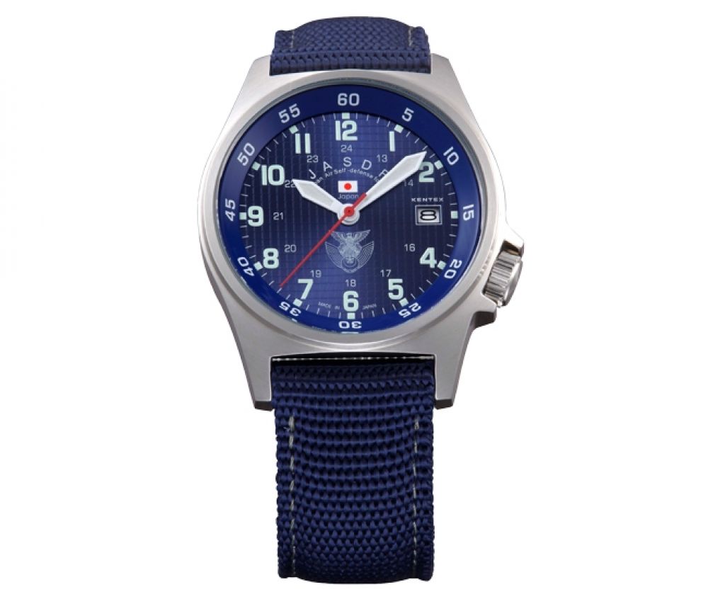 Kentex自衛隊腕時計：航空自衛隊スタンダードモデル S455M-02 正規品　空自 JASDF 日本製ミリタリー時計 JSDF ケンテックス