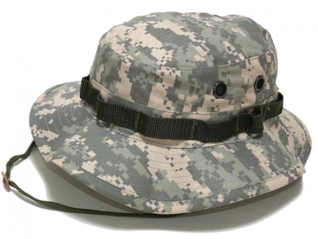 アメリカ軍ジャングルハット(ACUデジタルカモ)　軍帽子 ブーニーハット ミリタリー ROTHCO/ロスコ