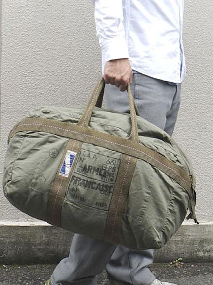 アーミー【期間限定値下げ】フランス軍 ARMEE FRANCAISEパラシュートバッグ